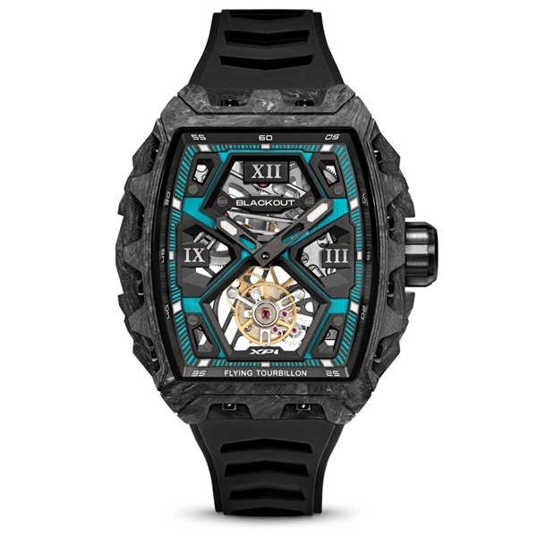 BLACKOUT WATCHES / XP1 Tourbillon LT Frozen Blue / BOXP1TBLTCFB